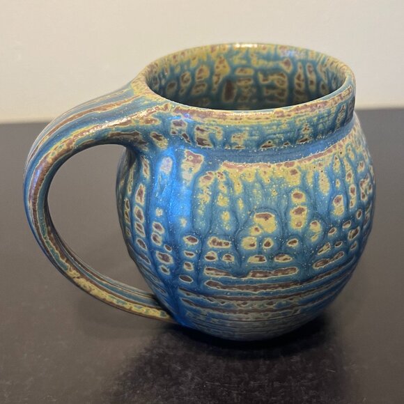 Wilson Creek Handcrafted Studio Pottery Mug Artist Signed ~ Ashley Pfannenstiel - Picture 9 of 16